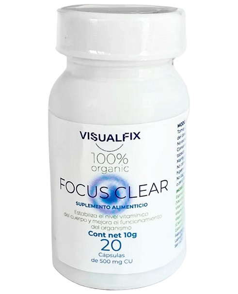 Focus Clear - cápsulas para la visión | Mejora tu salud ocular con Focus Clear